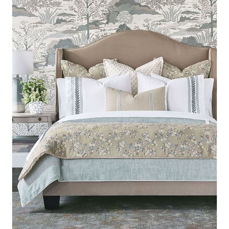 Bedding: Bed Scarves Oasis Emdroided Bed Scarf