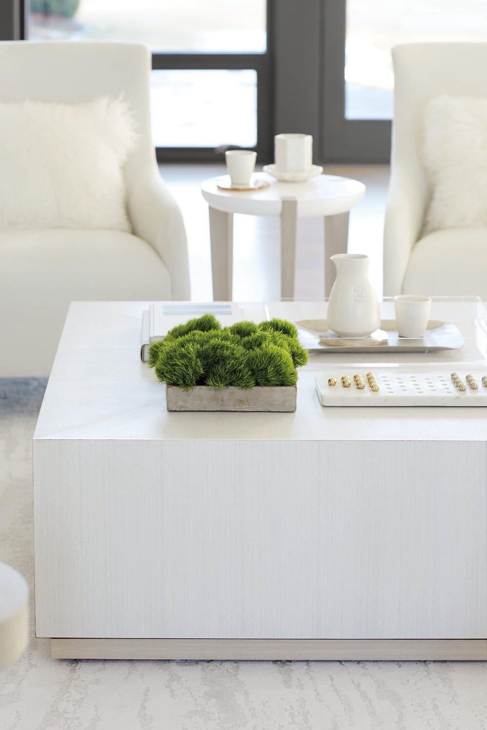 Axiom Round 3-Legged Chairside Table