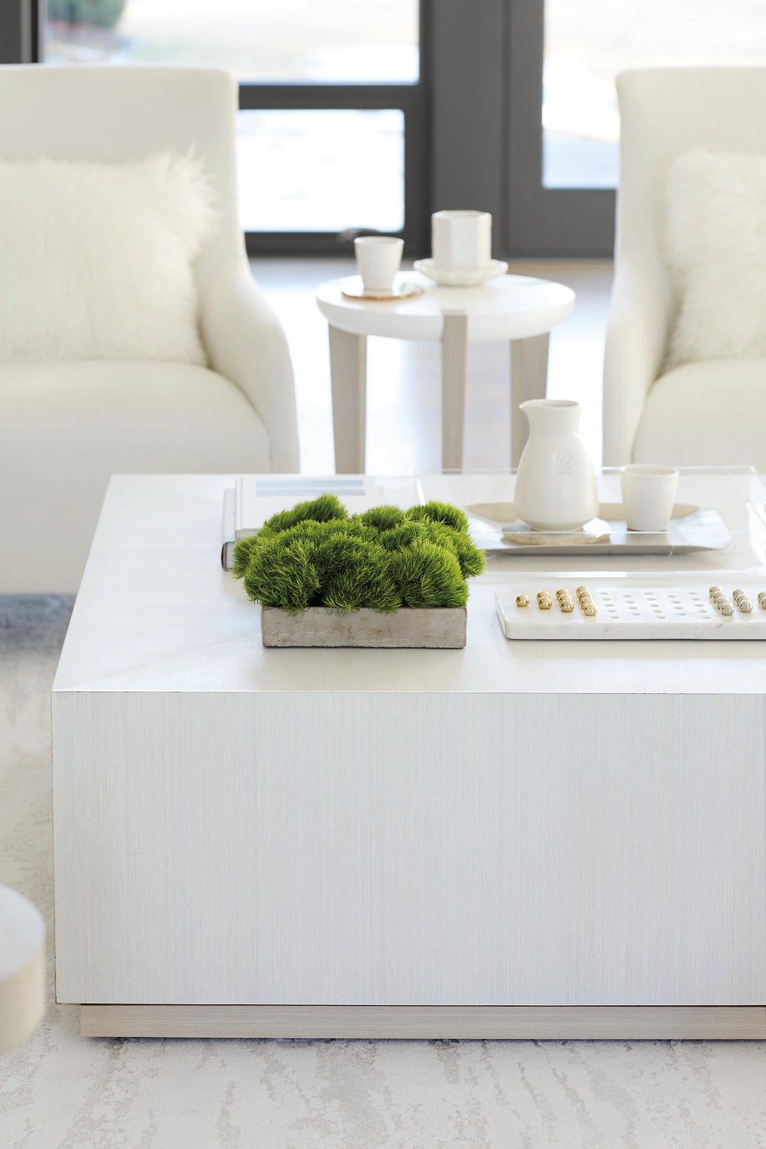 Axiom Round 3-Legged Chairside Table