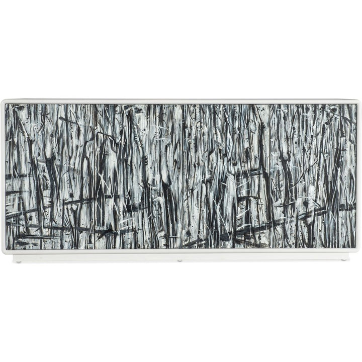 Sideboards & Credenzas Melange Graffitio Credenza - Whites/Creams/Beiges