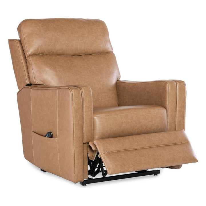 Lounge Chairs: Recliners Marco Power Recliner with Power Headrest, Lumbar & Lift - Brown