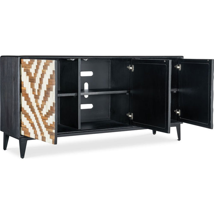 Sideboards & Credenzas Commerce & Market Entwined Credenza - Blacks