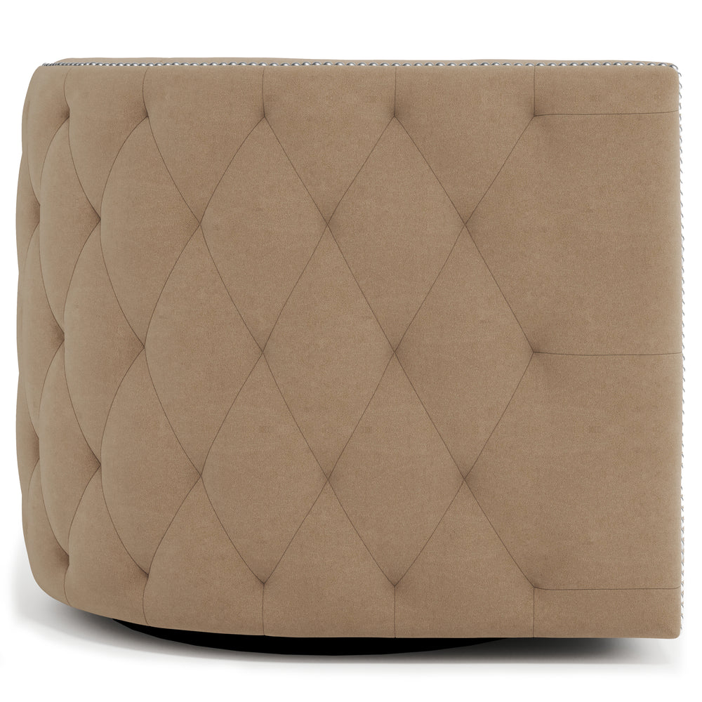 Palazzo Fabric Swivel Chair