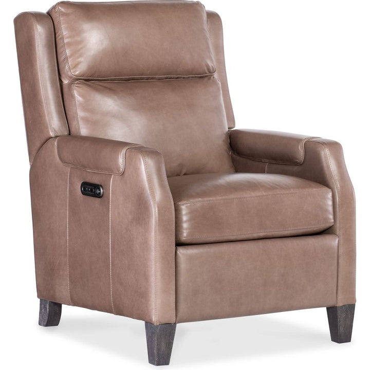 Nelson Power Recliner w/Power Headrest - Brown