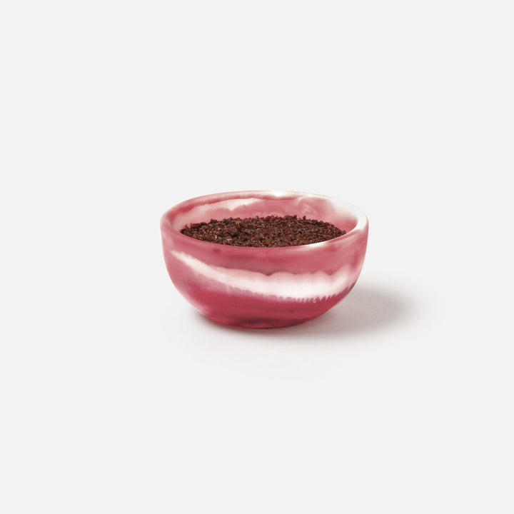 Hugo Pink Swirled Mini Bowl Resin 3X15 Pack/2
