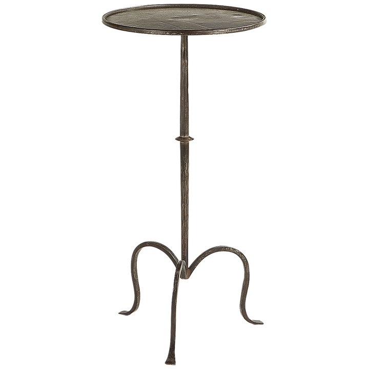 Hand-Forged Martina Table-Visual Comfort-VISUAL-SF 210AI-Side TablesAged Iron-1-France and Son