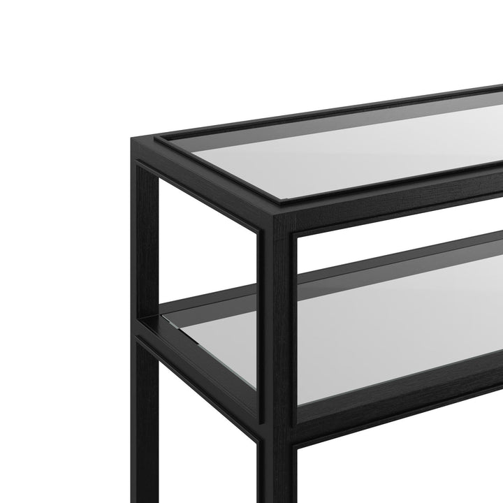 Glaze Console Table Onyx