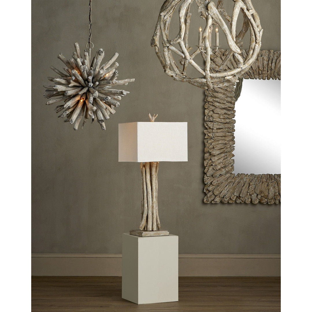 Driftwood Whitewash Table Lamp