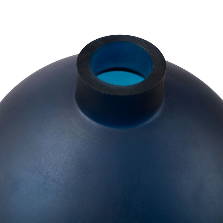 Sharri Large Vase, Prussian Blue
