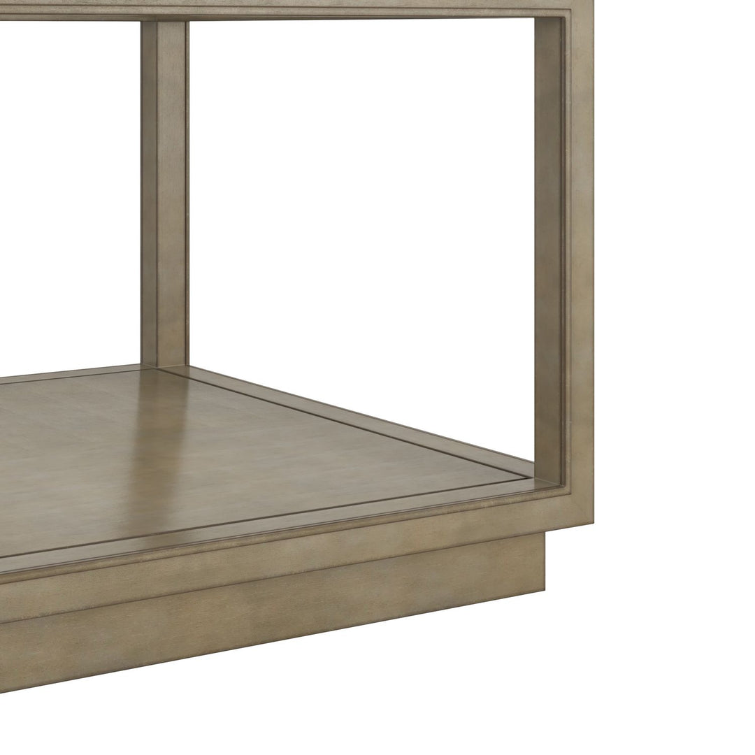Glaze Rectangular Cocktail Table Quartz