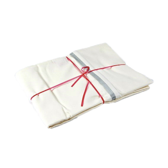 Pillowcases With Silk Trim-Ann Gish-ANNGISH-PCCSKTR-WHI-WHI-BeddingWhite White-King-1-France and Son