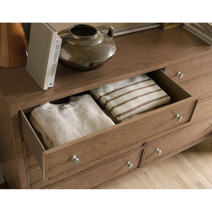 Dressers & Chests Sonnet Eight-Drawer Dresser - Medium Wood