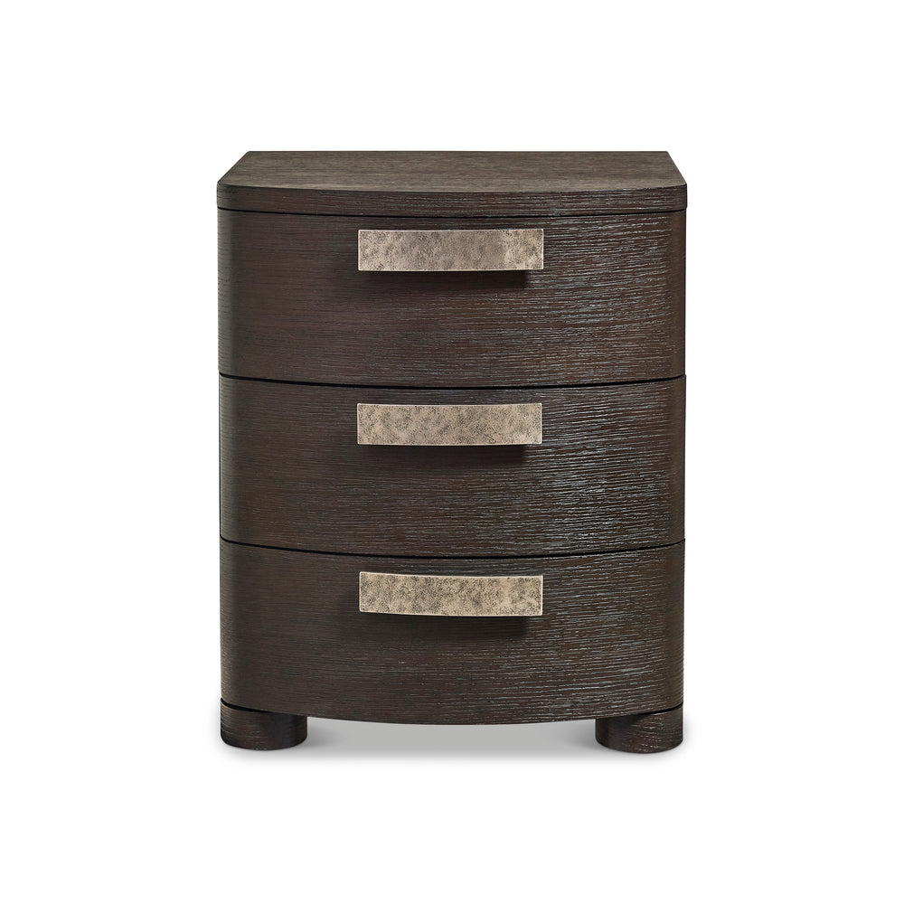 Geneve 3 Drawer Nightstand, 24"