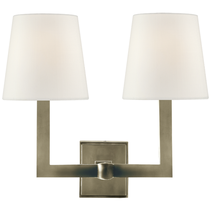 Sianna Tube Double Sconce