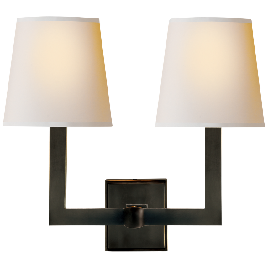 Ryder Pipe Double Sconce