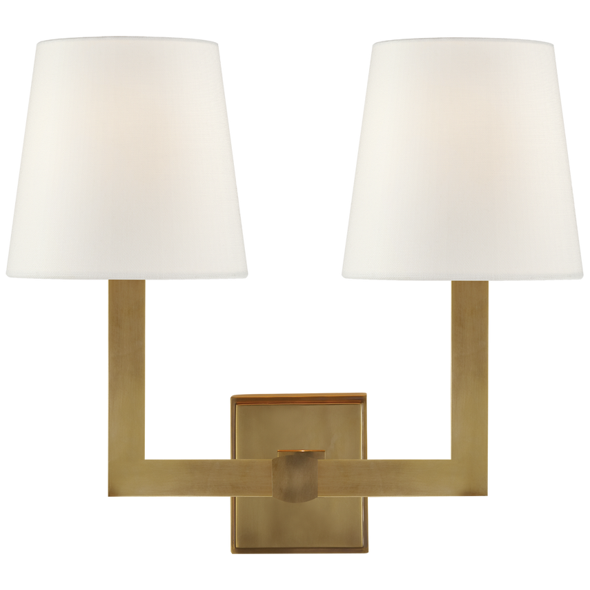 Sianna Tube Double Sconce