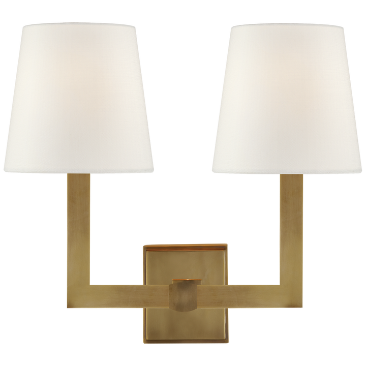 Sianna Tube Double Sconce