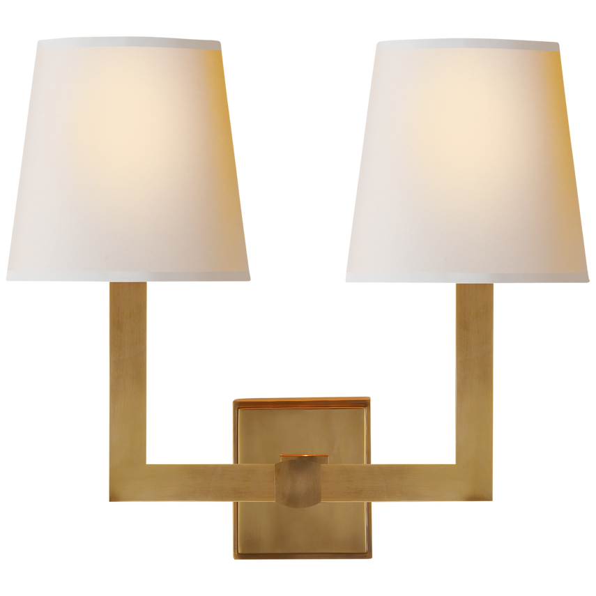 Ryder Pipe Double Sconce