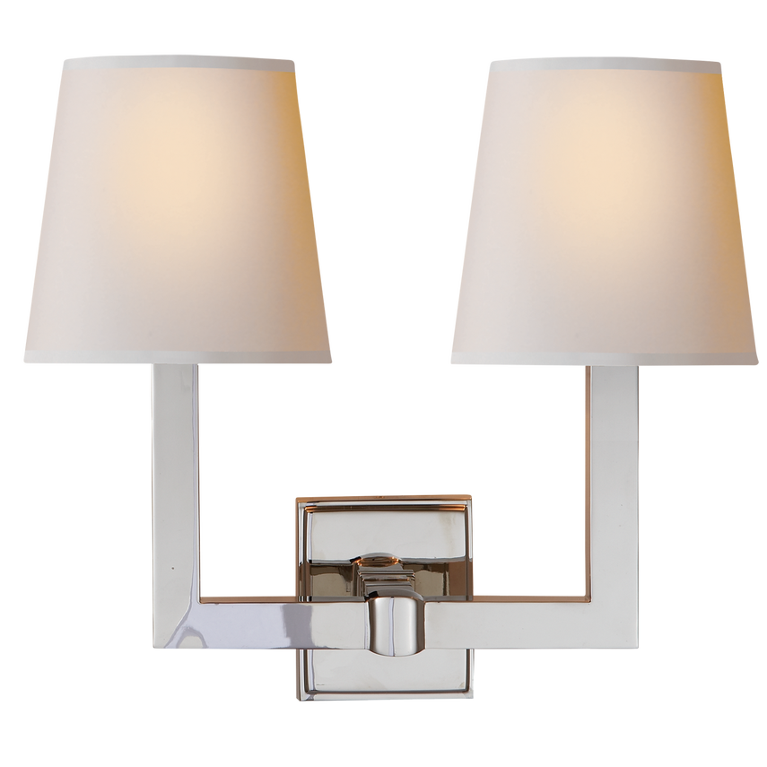 Sianna Tube Double Sconce