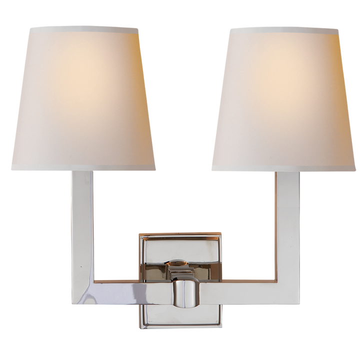 Sianna Tube Double Sconce