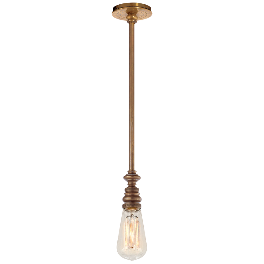 Bold Pendant-Visual Comfort-VISUAL-SL 5125HAB-PendantsHand-Rubbed Antique Brass-3-France and Son