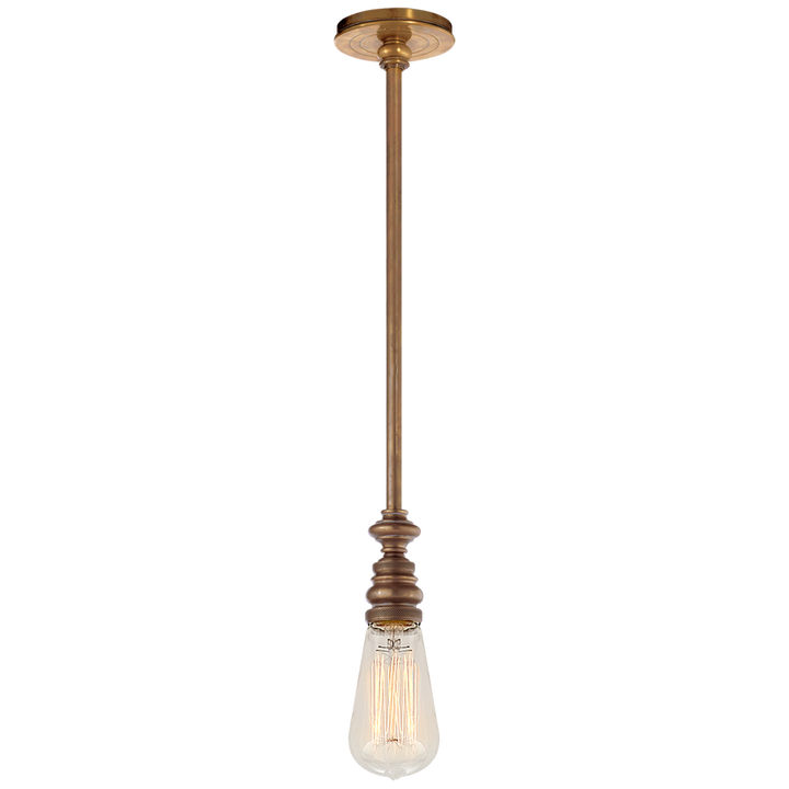 Bold Pendant-Visual Comfort-VISUAL-SL 5125HAB-PendantsHand-Rubbed Antique Brass-3-France and Son