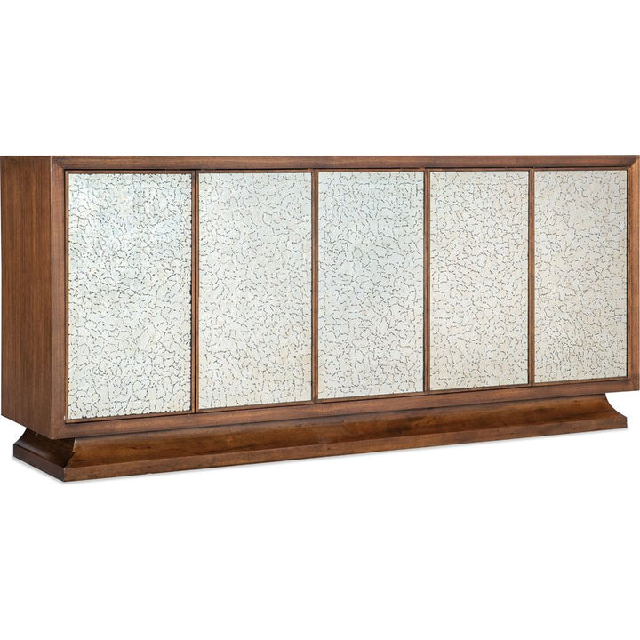Sideboards & Credenzas Melange Lloyds Leopard Entertainment Credenza - Medium Wood