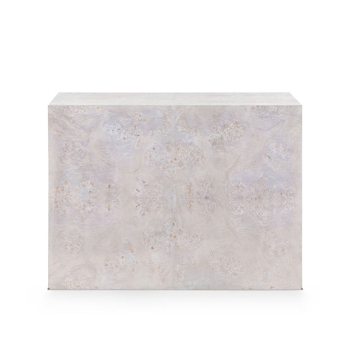 Sloane 1-Drawer Side Table, Light Gray Burl