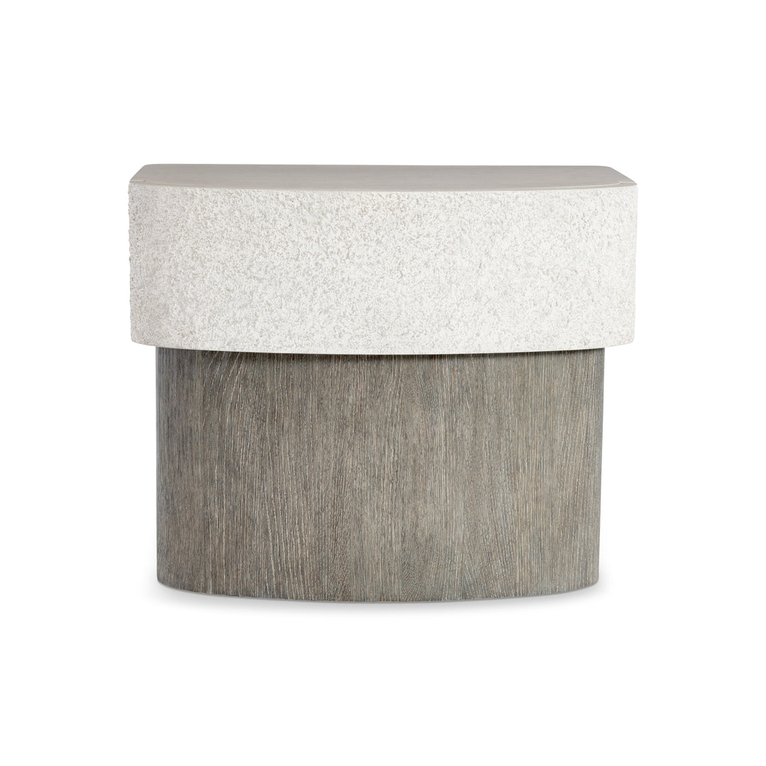 Monolith Faux Stone Nightstand