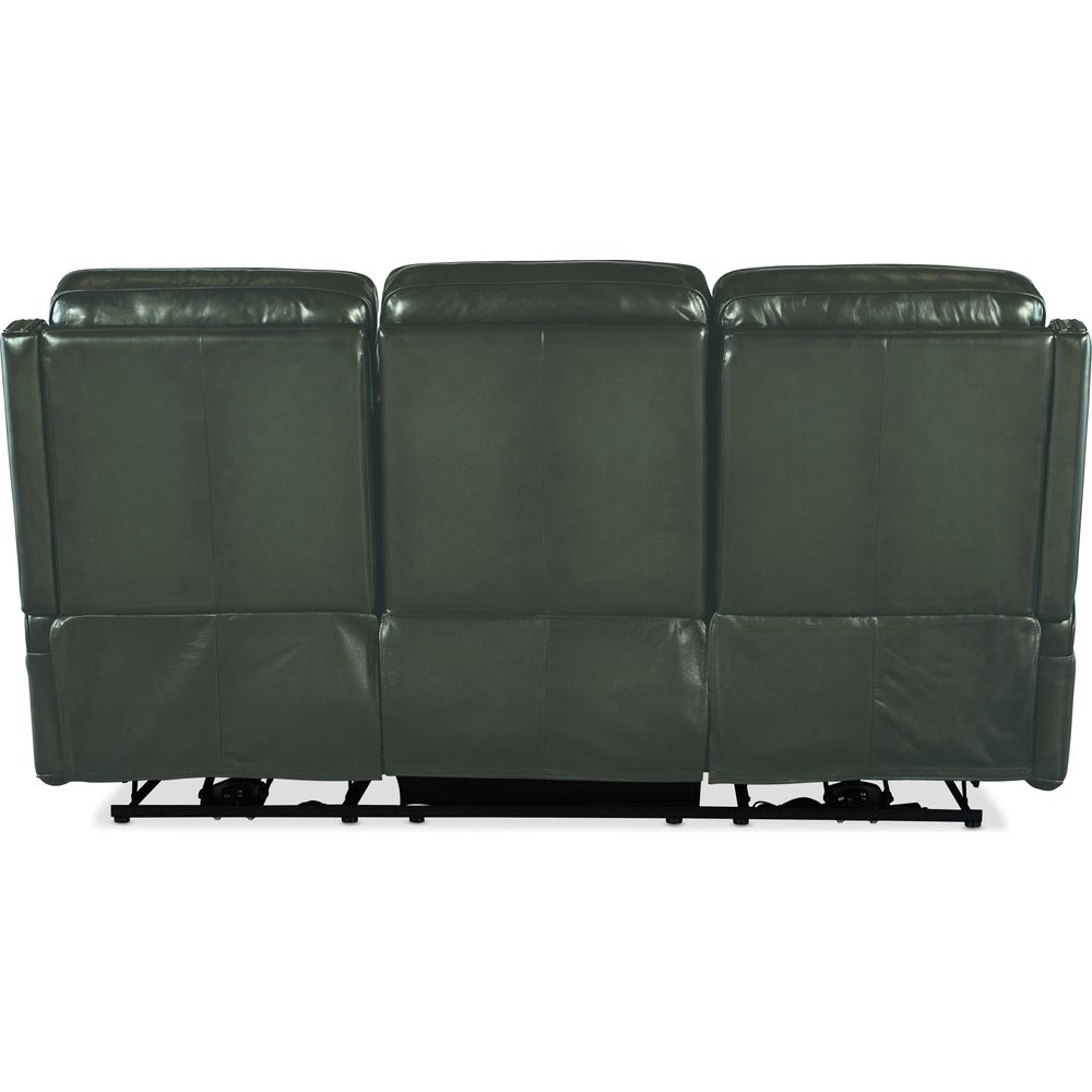 Hamilton Power Sofa with Power Headrest - Green