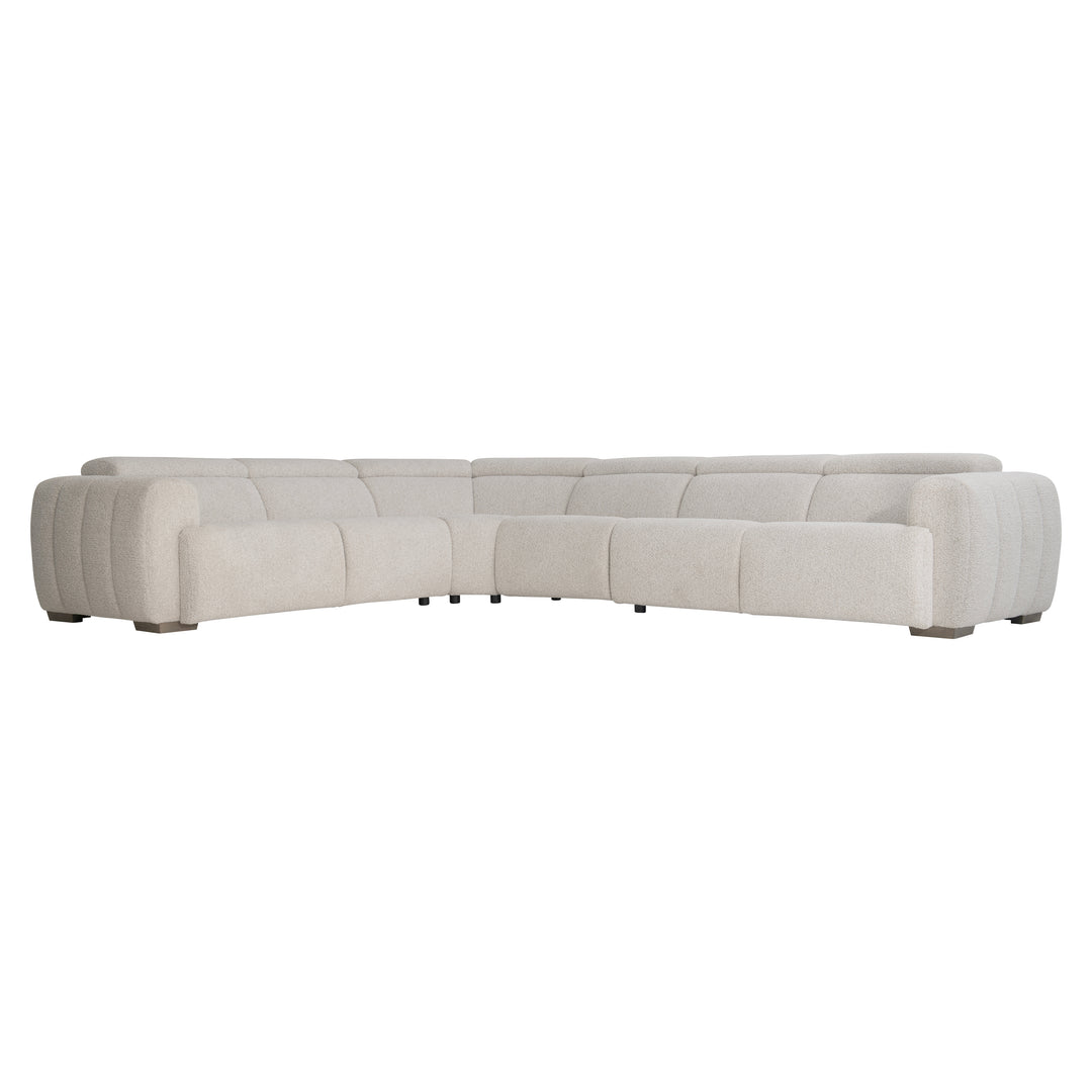 Aldo Fabric Power Motion Sectional Recliner