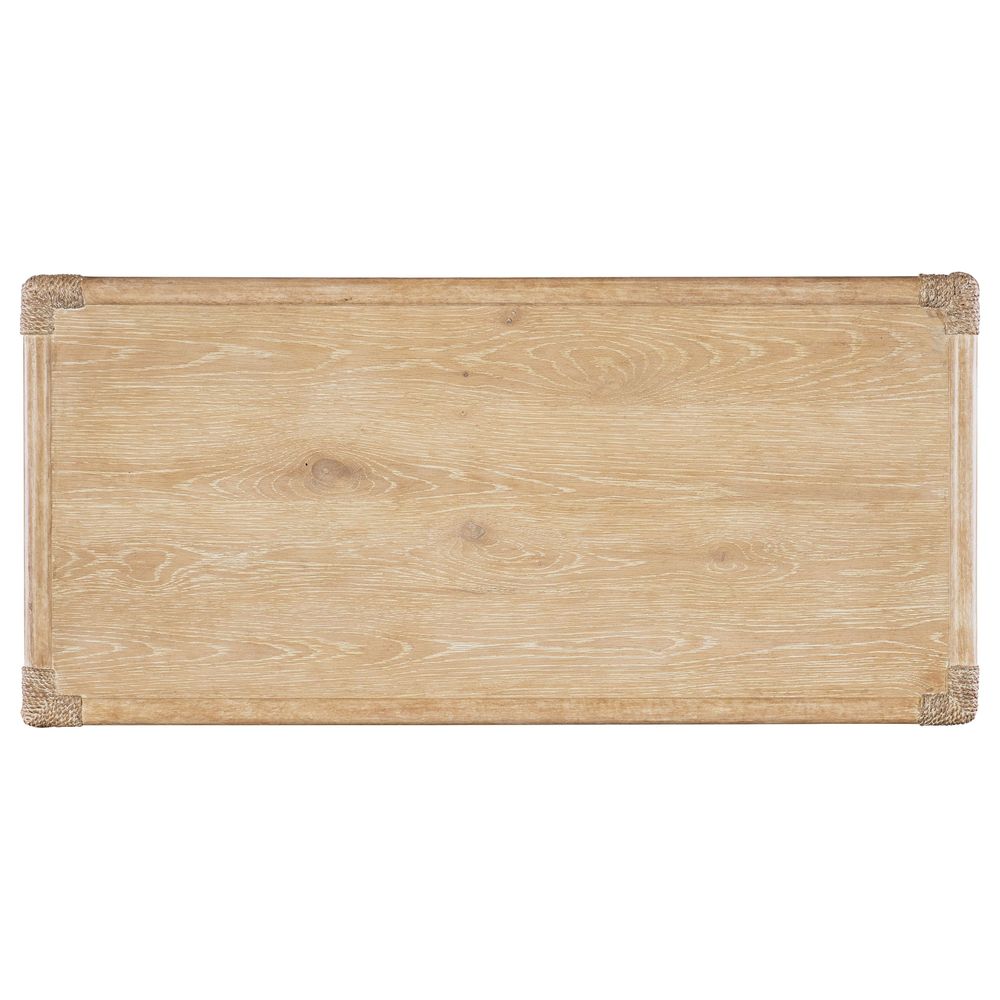 Dressers & Chests Solace Pole Rattan Chest - Light Wood