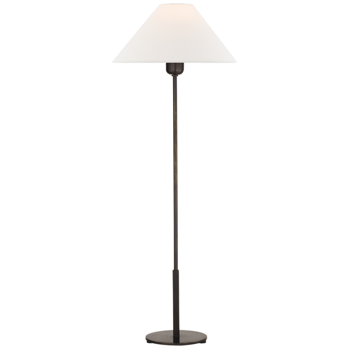 Hanney Buffet Lamp-Visual Comfort-VISUAL-SP 3023BZ-L-Floor LampsBronze-Linen-1-France and Son