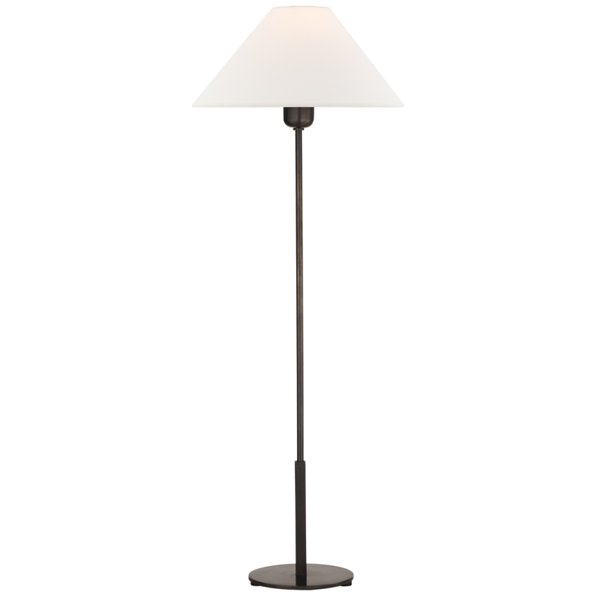 Hanney Buffet Lamp-Visual Comfort-VISUAL-SP 3023BZ-L-Floor LampsBronze-Linen-1-France and Son