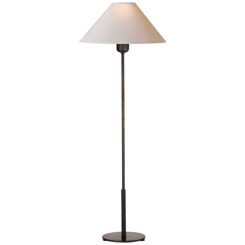 Hanney Buffet Lamp-Visual Comfort-VISUAL-SP 3023BZ-NP-Floor LampsBronze-Natural Paper-2-France and Son