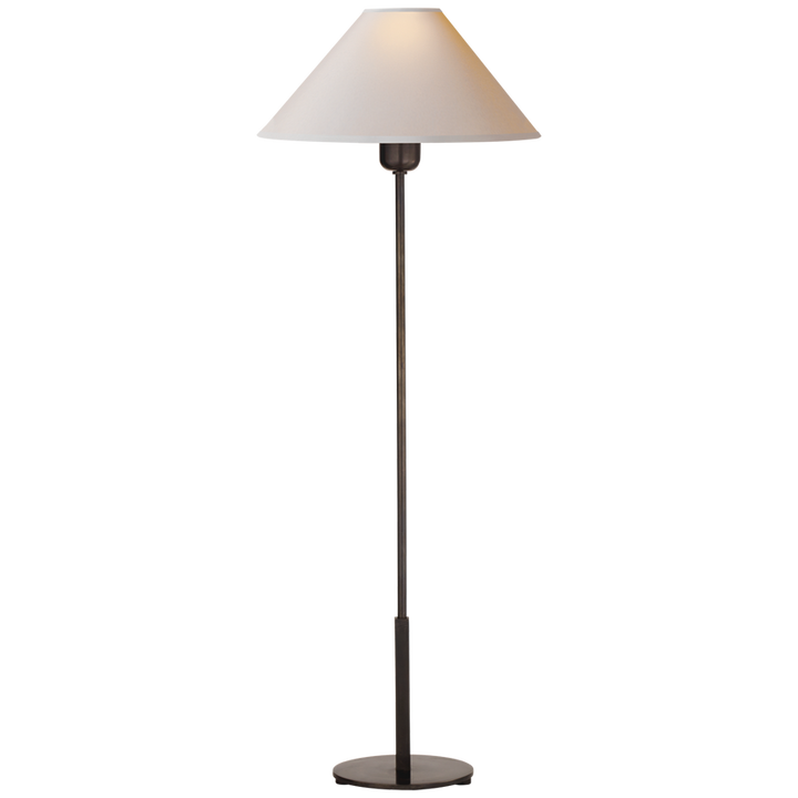 Hanney Buffet Lamp-Visual Comfort-VISUAL-SP 3023BZ-NP-Floor LampsBronze-Natural Paper-2-France and Son