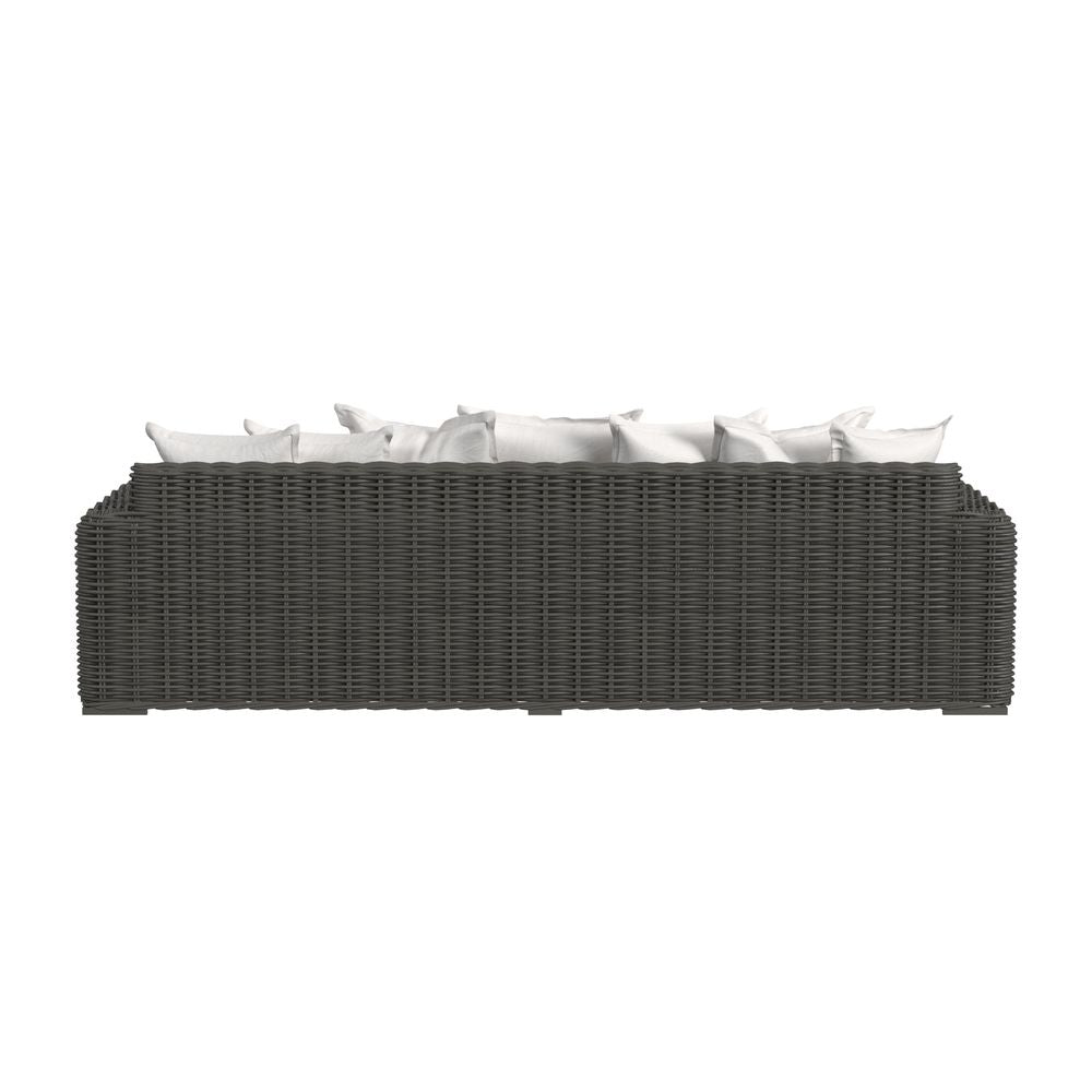 Cabo Sofa in Soothe Pearl w/ Flange Welt