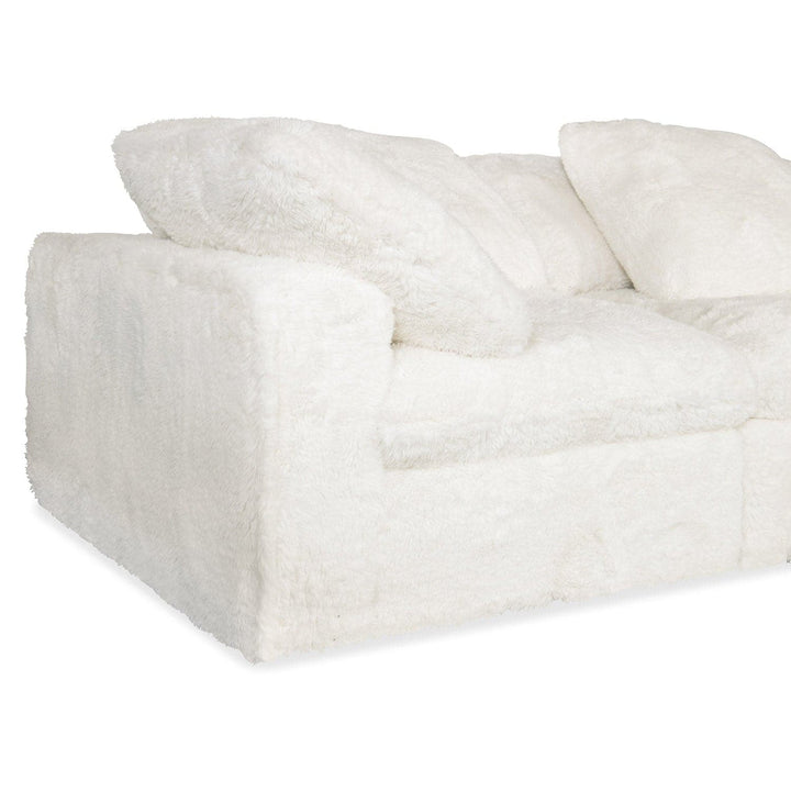 Furry Dream 3pc Sectional Sofa