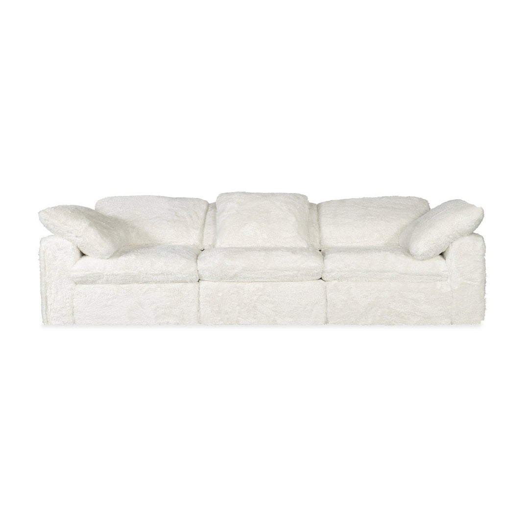 Furry Dream 3pc Sectional Sofa