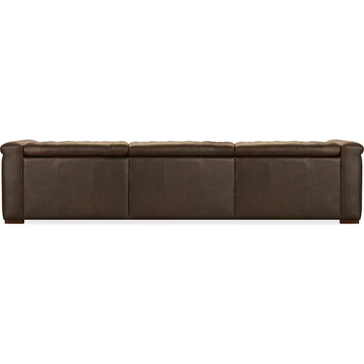 Savion Deux 3 Seat Sofa with Two Power Recliners and Three Power Headrests