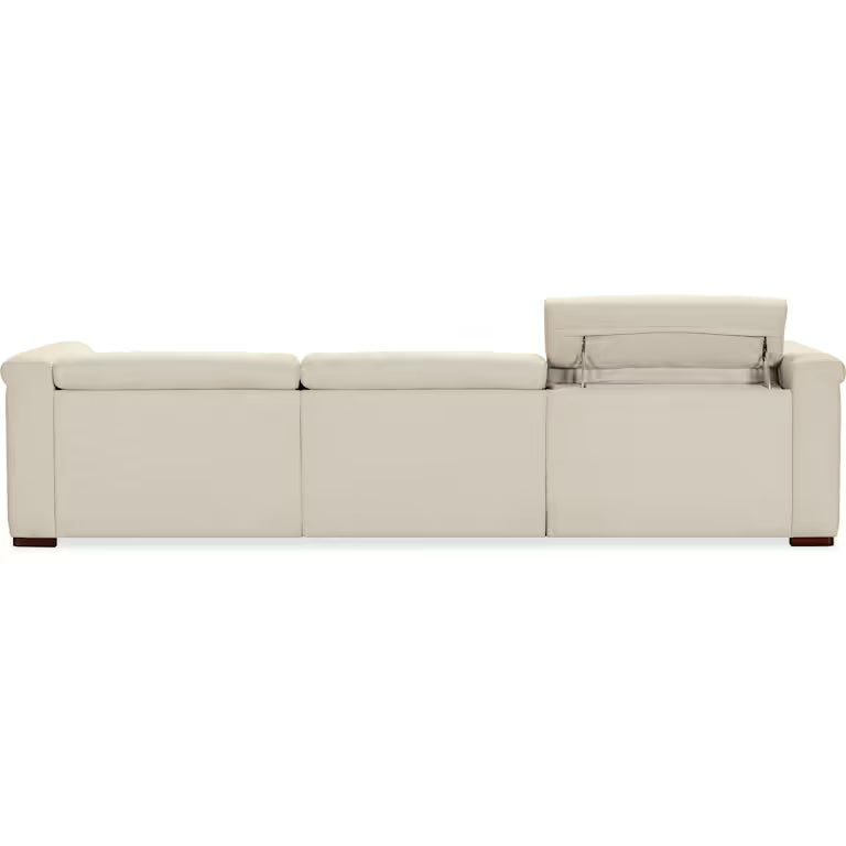 Savion Deux 3 Seat Sofa with Two Power Recliners and Three Power Headrests