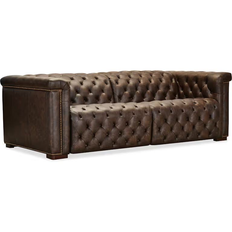 Savion Deux 3 Seat Sofa with Two Power Recliners and Three Power Headrests