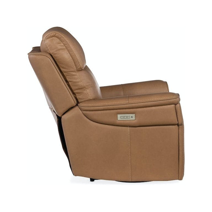 Lyra Zero Gravity Power Recliner w/Power Headrest-Hooker-HOOKER-SS608-PHZL1-091-Lounge ChairsGrey-9-France and Son