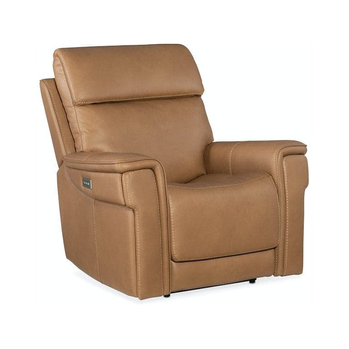 Lyra Zero Gravity Power Recliner w/Power Headrest-Hooker-HOOKER-SS608-PHZL1-082-Lounge ChairsBrown-4-France and Son