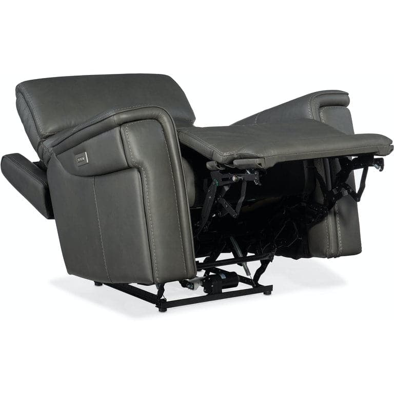 Lyra Zero Gravity Power Recliner w/Power Headrest-Hooker-HOOKER-SS608-PHZL1-091-Lounge ChairsGrey-5-France and Son