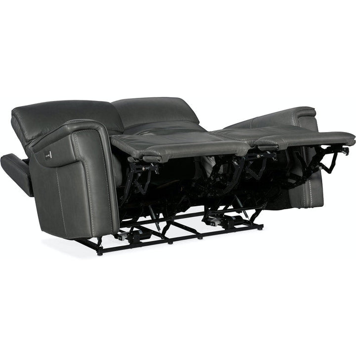 Lyra Zero Gravity Power Loveseat w/Power Headrest-Hooker-HOOKER-SS608-PHZL2-091-SofasGrey-5-France and Son