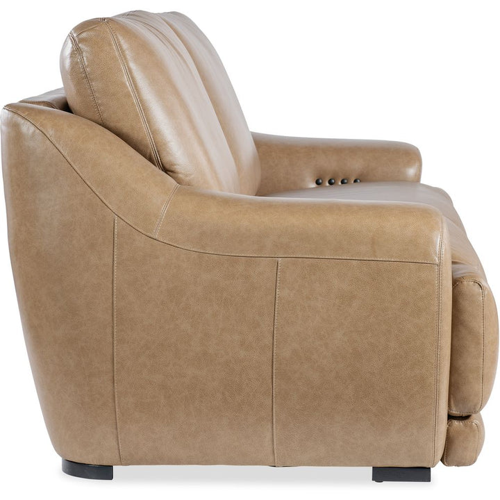 Sofas: Recliners Wayward Power Sofa w/Power Headrest - Brown