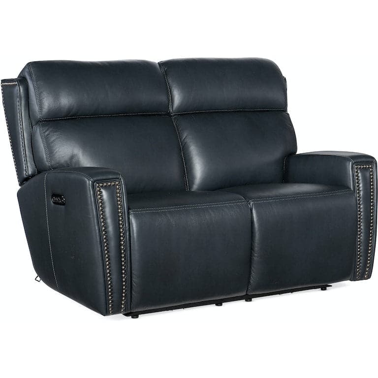 Ruthe Zero Gravity Power Recline Loveseat with Power Headrest-Hooker-HOOKER-SS704-PHZ2-049-SofasBlack-2-France and Son