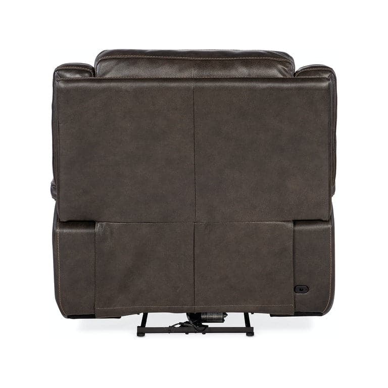 Montel Lay Flat Power Recliner with Power Headrest & Lumbar