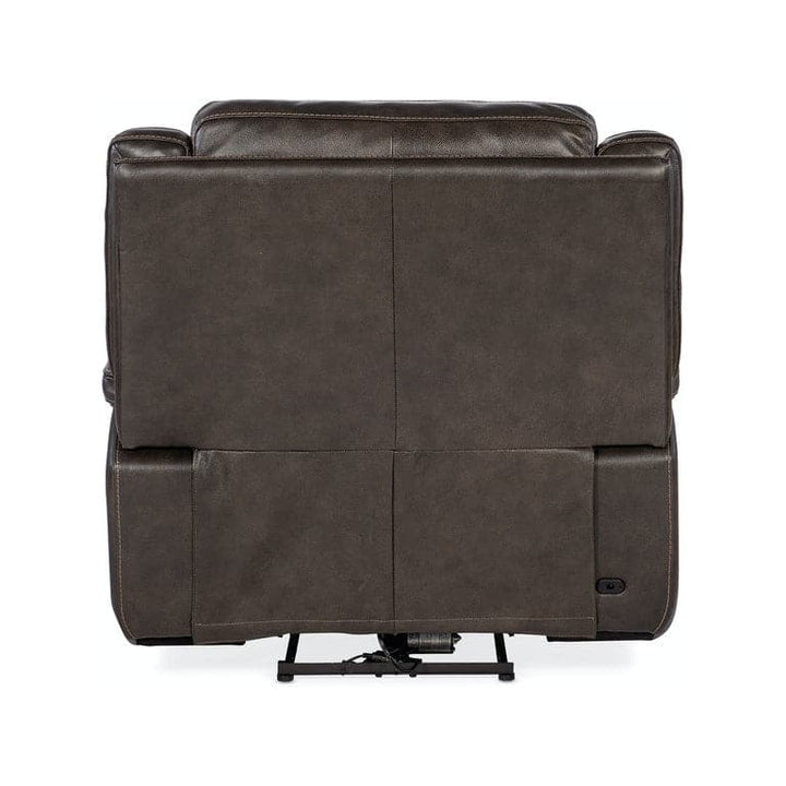 Montel Lay Flat Power Recliner with Power Headrest & Lumbar